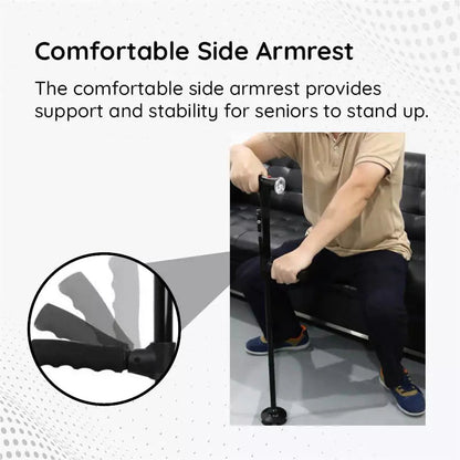 Compact Folding LED Walking Stick
