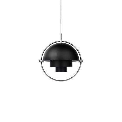 Layered Glass Pendant Light With Nested Shades