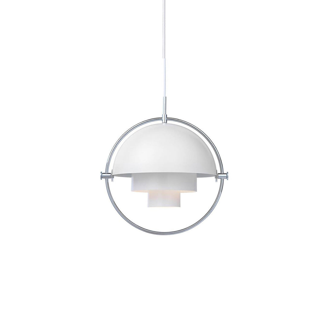 Layered Glass Pendant Light With Nested Shades