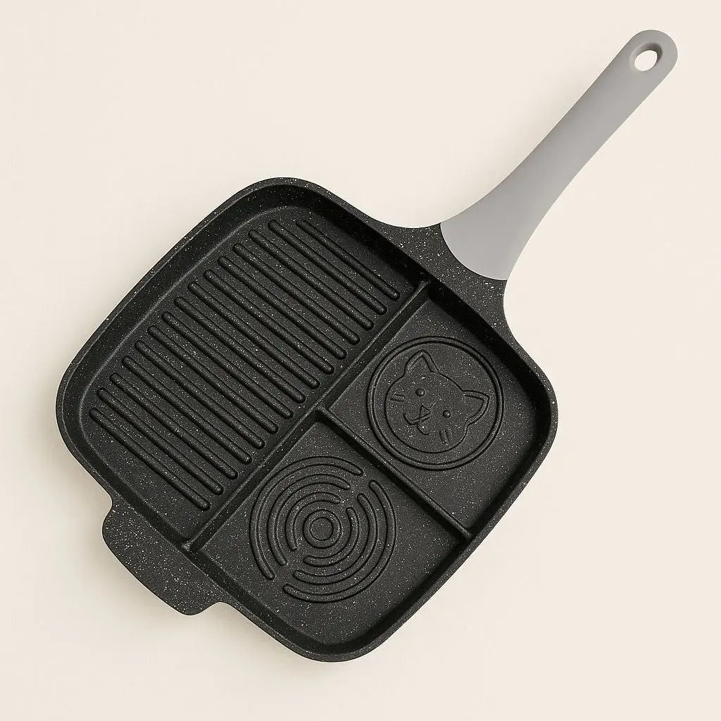 Non-Stick Multi-Piece Cookware Frying Pan - Lusomart