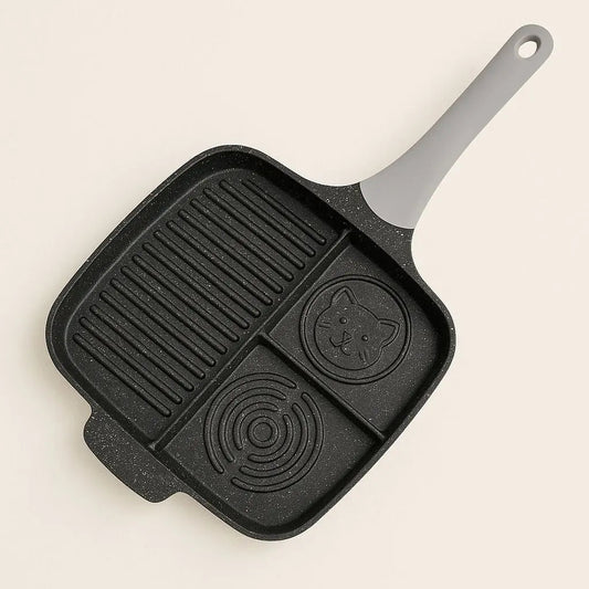 Non-Stick Multi-Piece Cookware Frying Pan - Lusomart