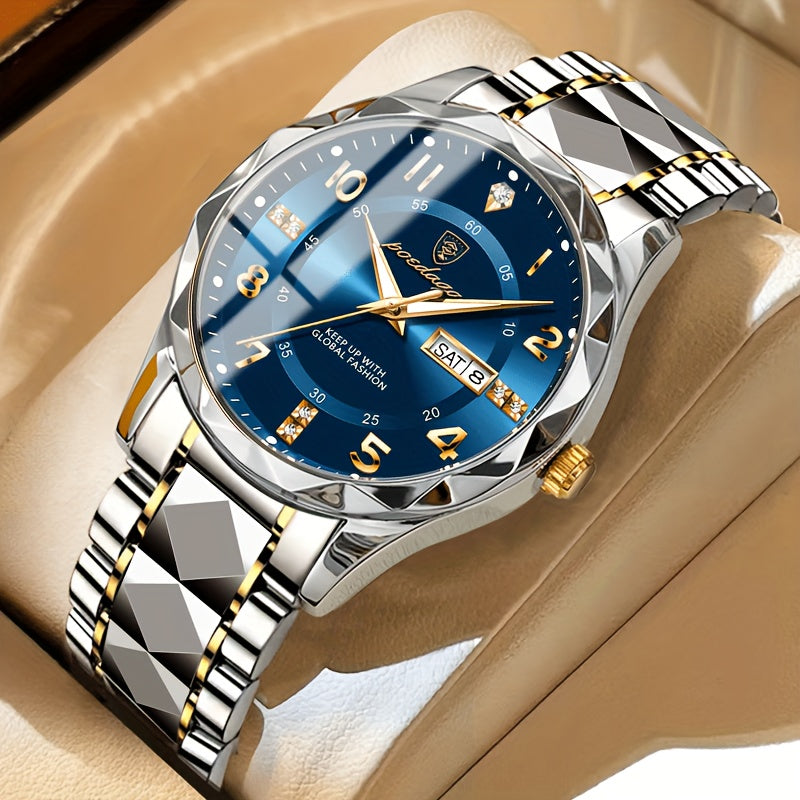 Waterproof Mens Sports Watch 50m Chrono Timer