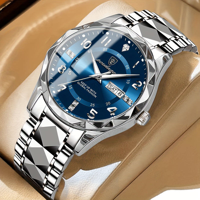 Waterproof Mens Sports Watch 50m Chrono Timer