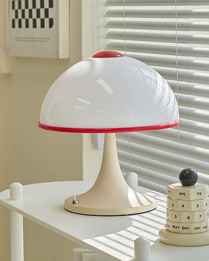 MushroomRadiance - Table Lamp with Sleek Base and Soft Lighting 8