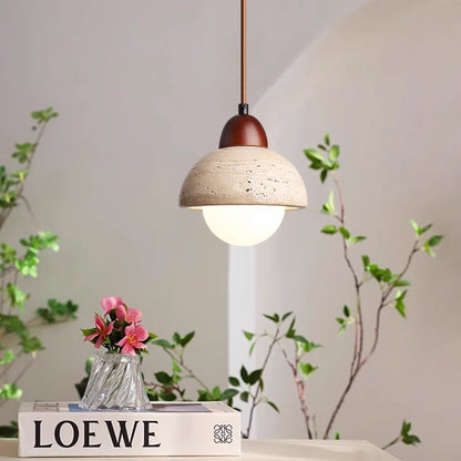 Rustic Brown Hanging Pendant Ceiling Light Fixture - Lusomart