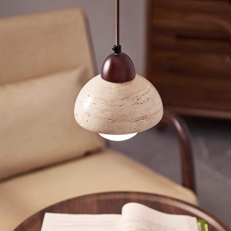 Rustic Brown Hanging Pendant Ceiling Light Fixture