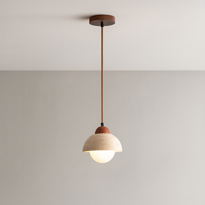 Rustic Brown Hanging Pendant Ceiling Light Fixture
