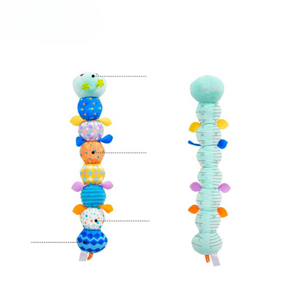 Musical Baby Caterpillar Toy - Interactive Plush for Sensory Development and Motor Skills 1