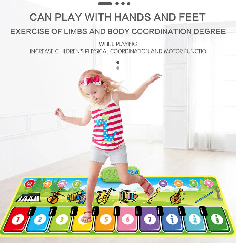 Musical dance play mat 6