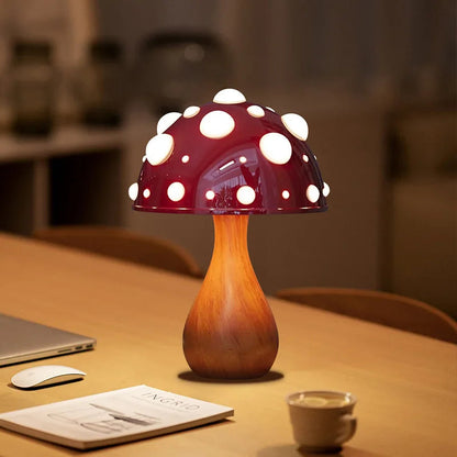 MysticShroom - Magical Amanita Mushroom Lamp 2