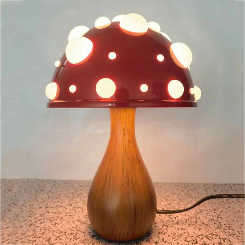 MysticShroom - Magical Amanita Mushroom Lamp 5