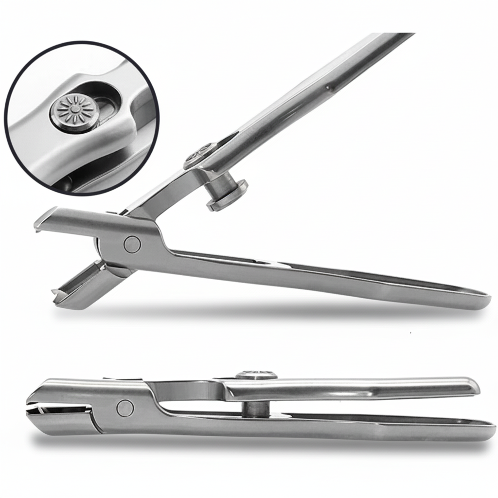 Strong Stainless Steel Wide Jaw Nail Cutter
