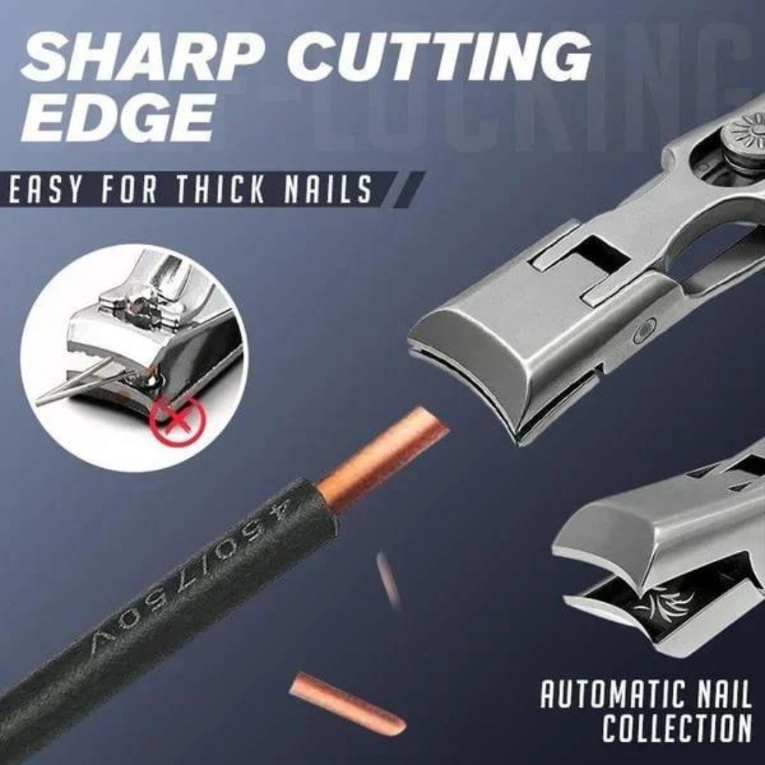 Strong Stainless Steel Wide Jaw Nail Cutter