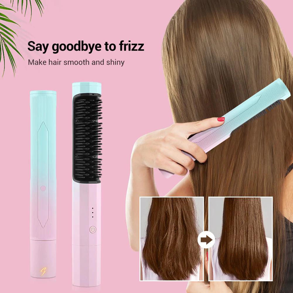 Wireless Hair Straightening Styler