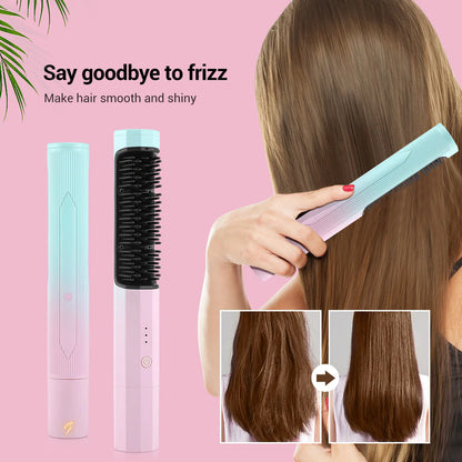 Wireless Hair Straightening Styler