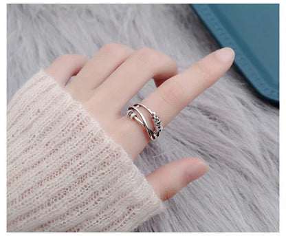 Soothing Anxiety Relief Ring In Slim Comfort Design