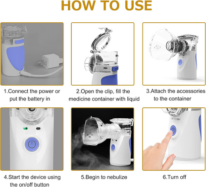 Portable Handheld Nebulizer for Home Use