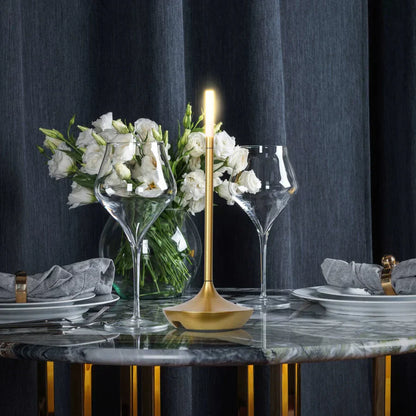 Contemporary LED Table Lamp - Portable Dimmable Light