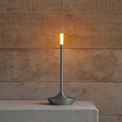 Contemporary LED Table Lamp - Portable Dimmable Light