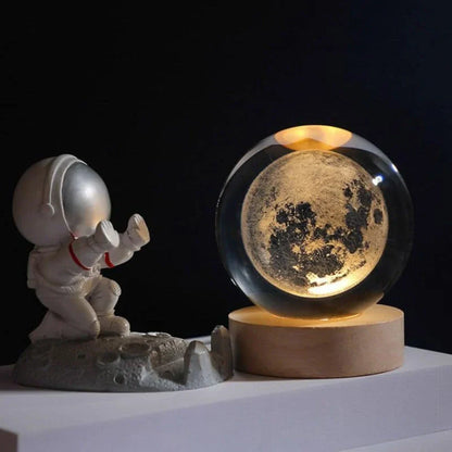 Colorful Globe LED Night Light Table Lamp