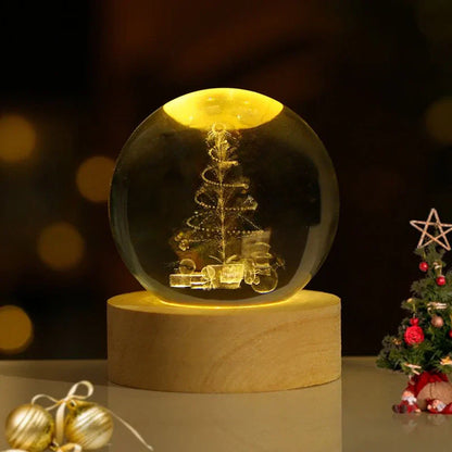 Colorful Globe LED Night Light Table Lamp