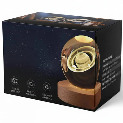 Colorful Globe LED Night Light Table Lamp