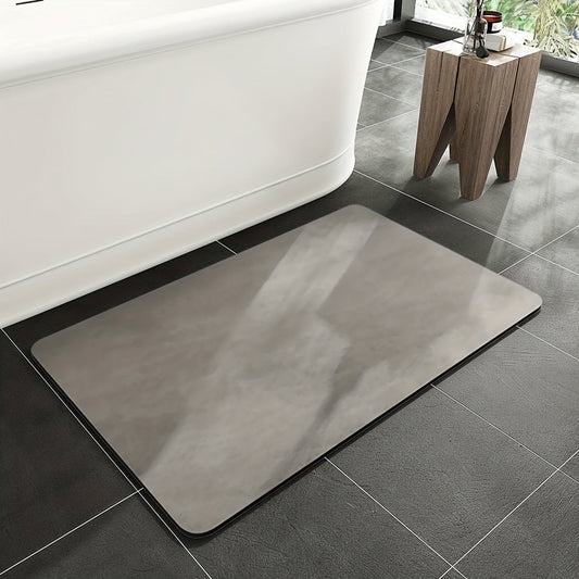 Soft Grip Bathroom Mat Anti Slip Quick Dry Rug - Lusomart
