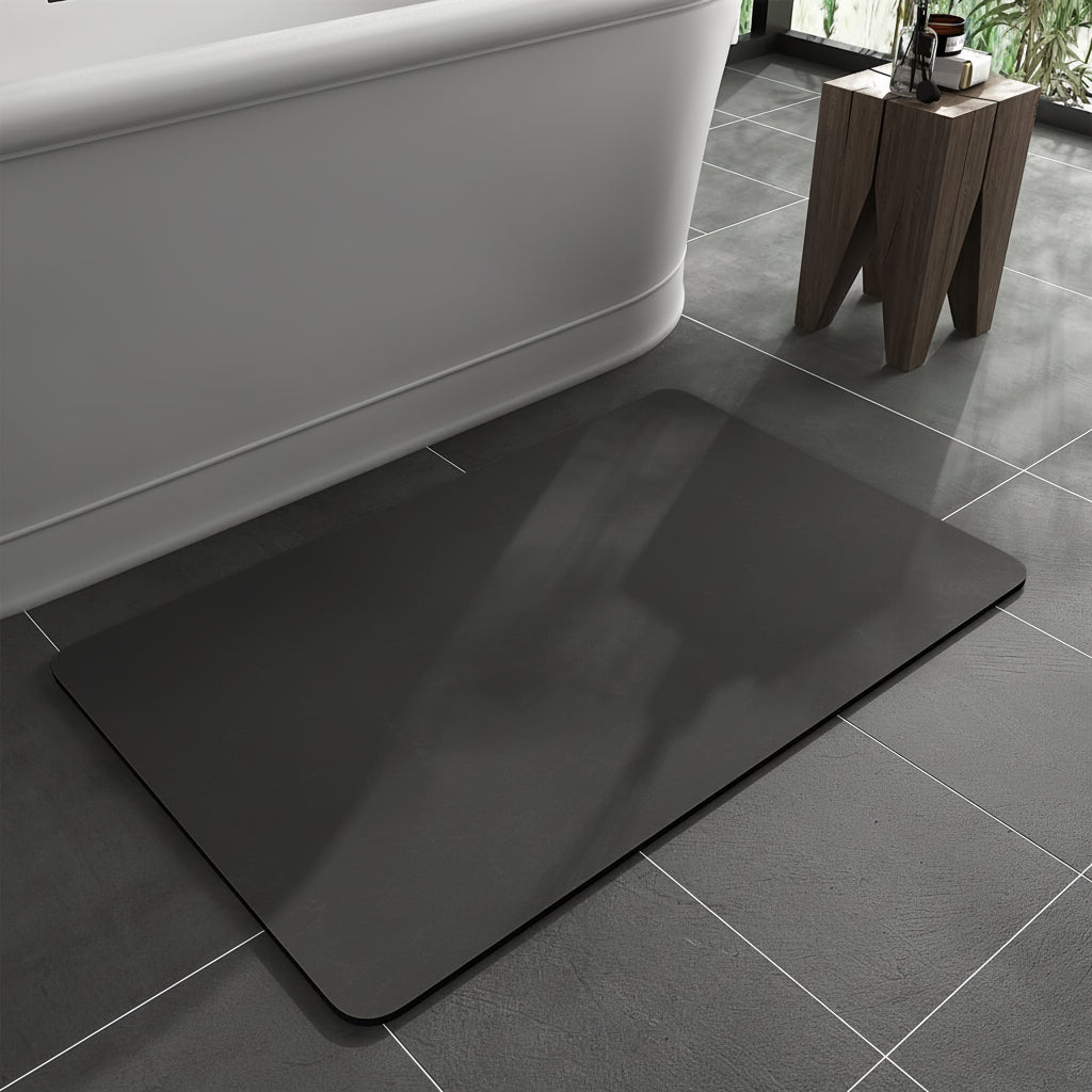 Soft Grip Bathroom Mat Anti Slip Quick Dry Rug