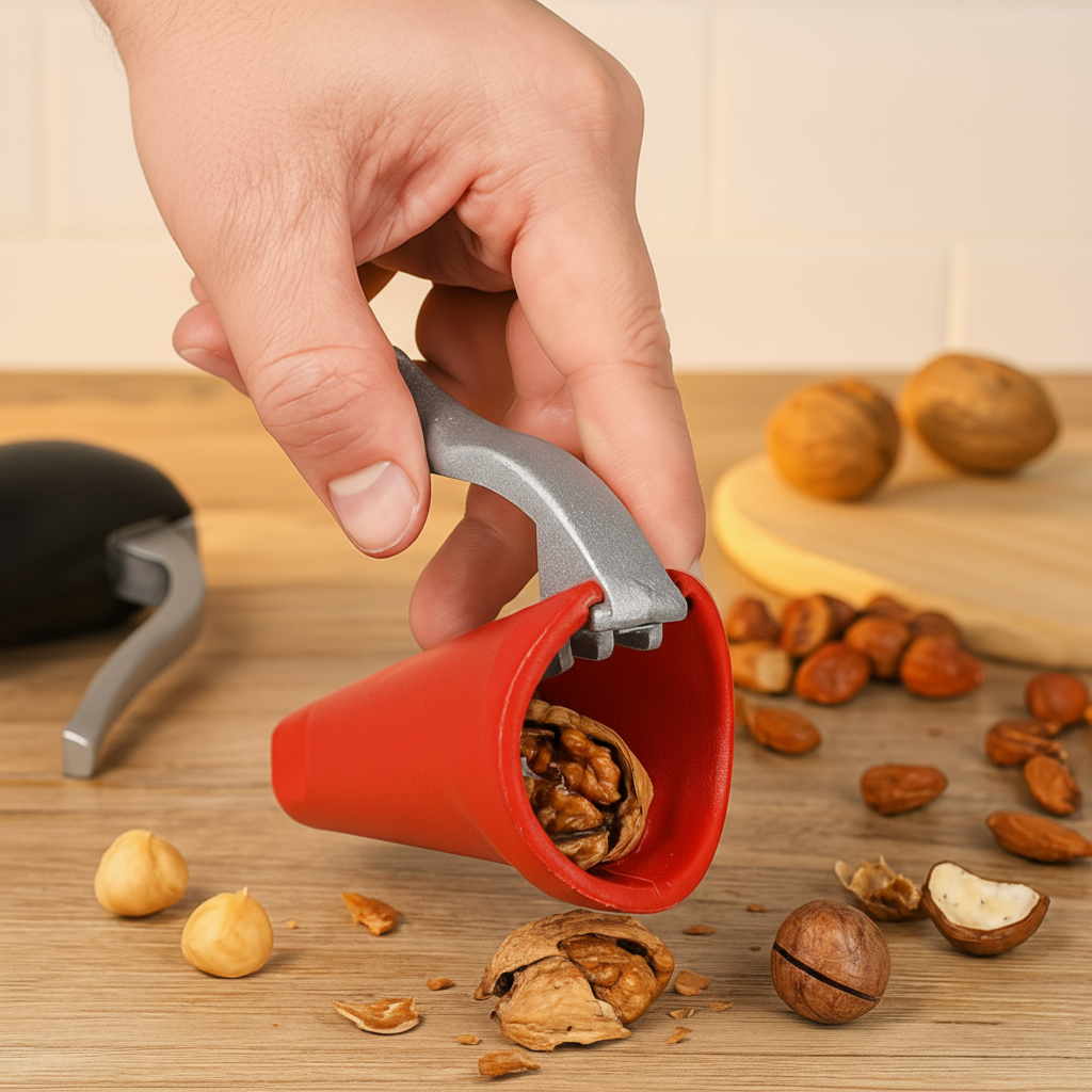 Compact Aluminum Shell Cracker Opener Tool