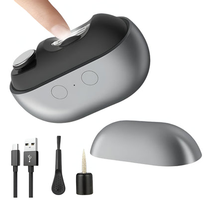 Compact Rechargeable LED Nail Trimmer Kit