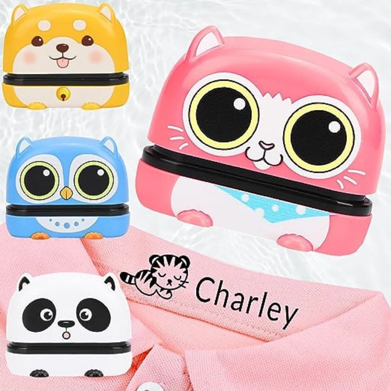 NamePrinty – Personalized clothing stamp with a child-friendly cartoon design 5