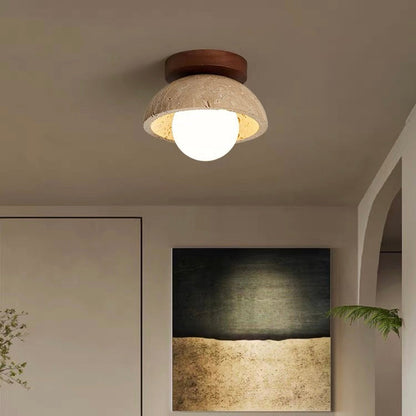 NaturStone | Elegant Rustic Modern Ceiling Light Fixture for Dining Room 4