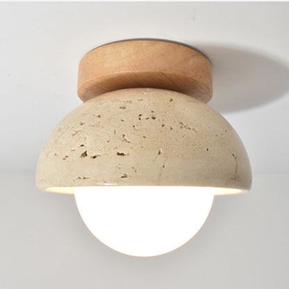 NaturStone | Elegant Rustic Modern Ceiling Light Fixture for Dining Room 9