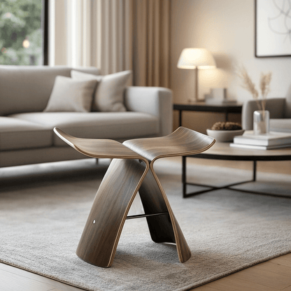 Rustic Simple Wooden Storage Bench - Lusomart