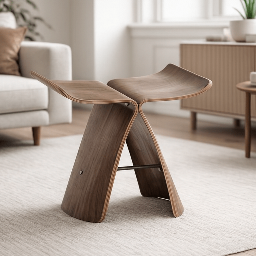NatureCraft | Elegant Minimalist Solid Wood Versatile Bench 2