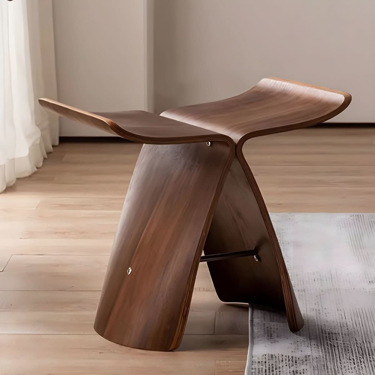 NatureCraft | Elegant Minimalist Solid Wood Versatile Bench 5