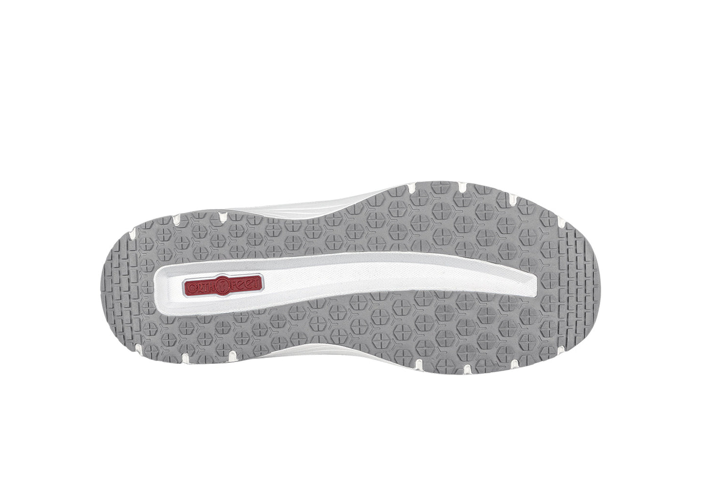 NavigateStep | Comfortable Hands-Free Classic Leather Sneakers in White 4