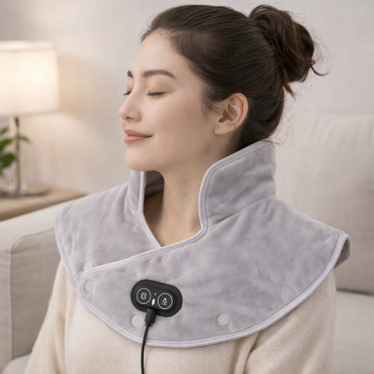Warm Electric Shoulder Heat Wrap Massager - Lusomart