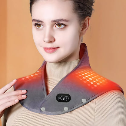 Warm Electric Shoulder Heat Wrap Massager