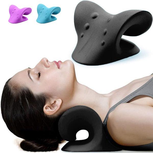 Neck Stretcher - Neck Traction Pillow Original Cloud Shape Neck Stretcher Cervical Pain Relief UK 10