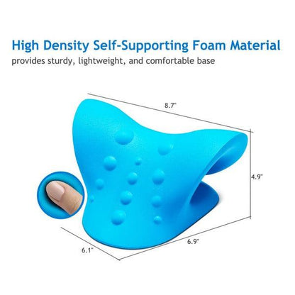 Neck Stretcher - Neck Traction Pillow Original Cloud Shape Neck Stretcher Cervical Pain Relief UK 4