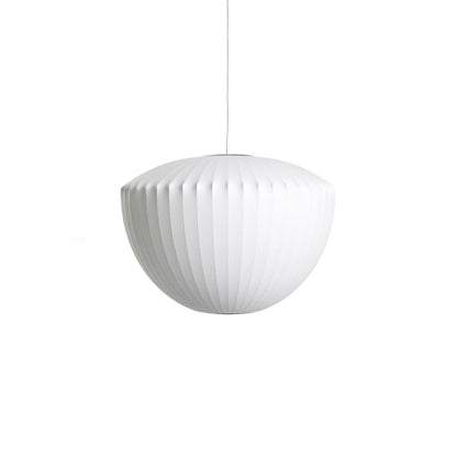 Stylish Glass Pendant Light With Natural Wood Tones