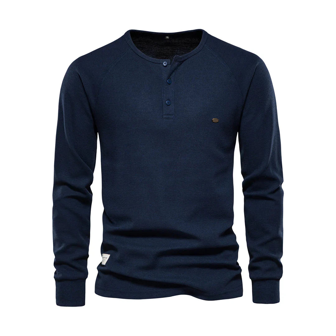 Classic Fit Men's Relaxed Dress Shirt for Daily Wear - Lusomart