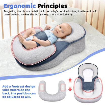 NestleNap | Safe Ergonomic Baby Sleep Positioning Pillow 4