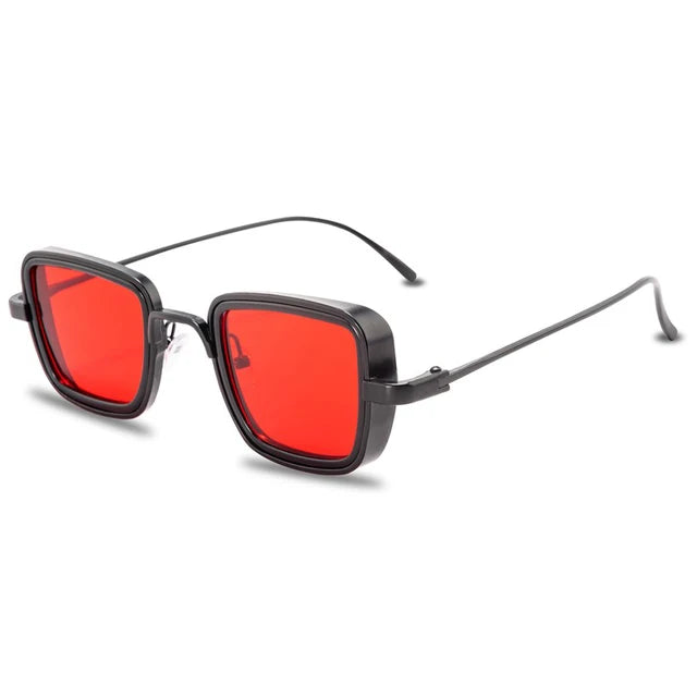 Vintage Square Shades Gold Frame UV Protection Glasses