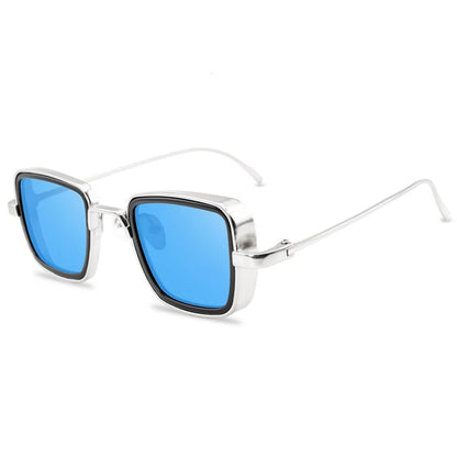 Vintage Square Shades Gold Frame UV Protection Glasses