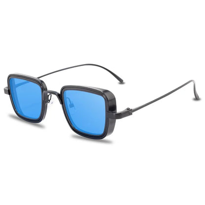 Vintage Square Shades Gold Frame UV Protection Glasses
