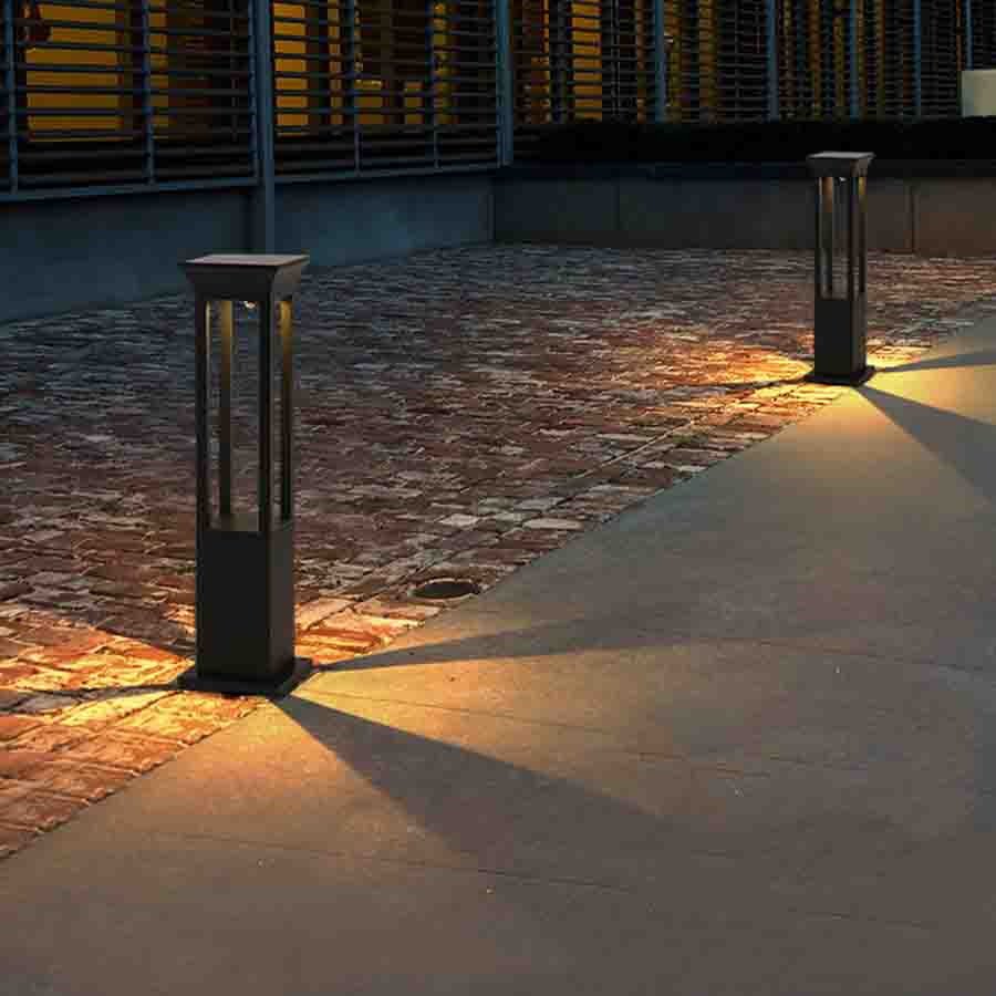 Bright Solar Powered Yard Landscape Lamp