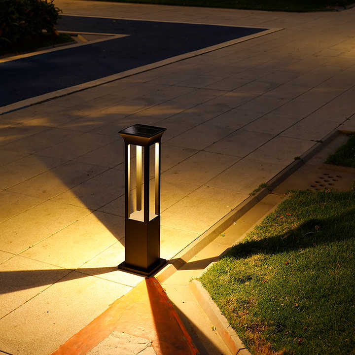 Bright Solar Powered Yard Landscape Lamp