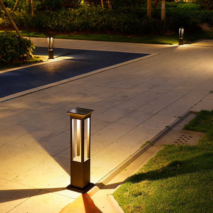 Bright Solar Powered Yard Landscape Lamp